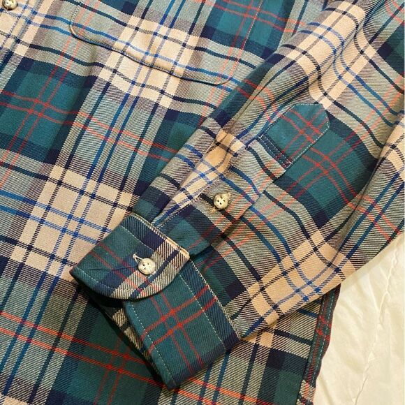 Vintage LOBO by Pendleton Plaid Men’s Shirt Size XL - Picture 6 of 8